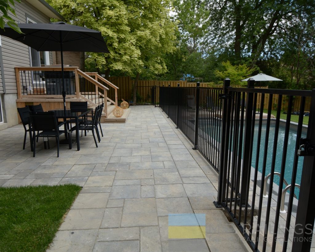 metal deck railings